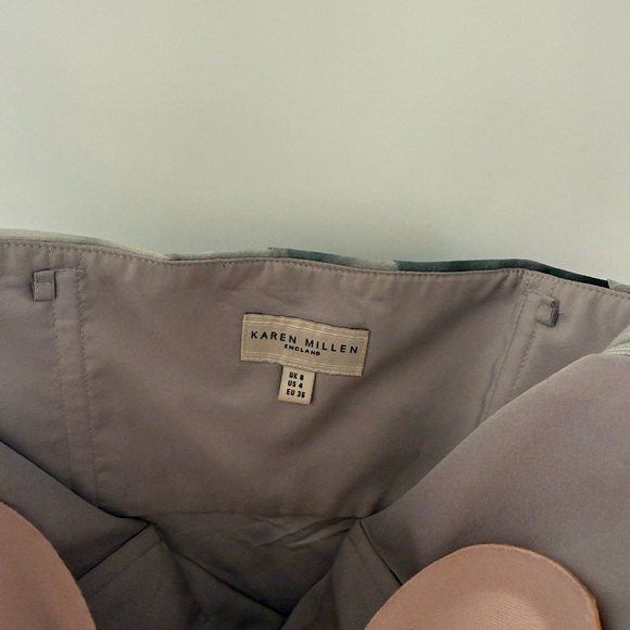 Karen Millen Watercolour Chiffon Maxi Dress. Size 4 - Picture 3 of 8